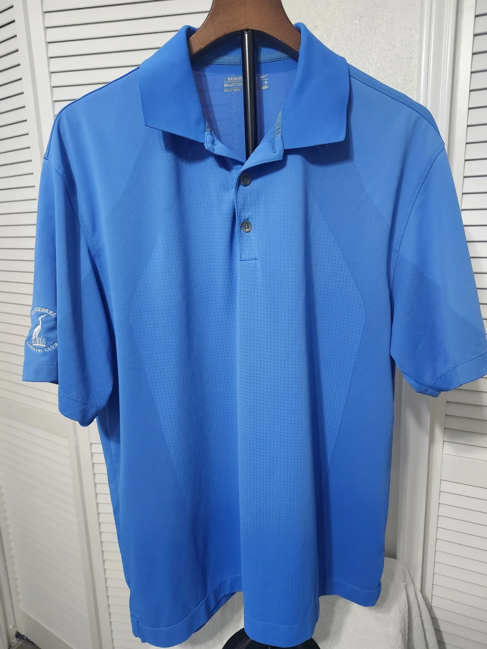 Nike Bright Blue Golf Polo Shirt